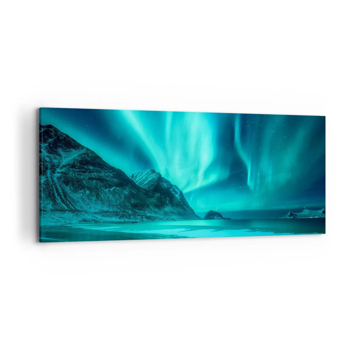Canvas picture - Miracles of the North - 120x50 cm