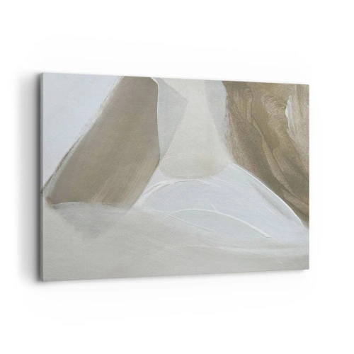 Canvas picture - Waves of White - 100x70 cm