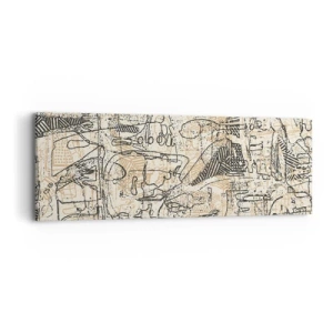 Canvas picture - Waiting to Be Decoded - 90x30 cm