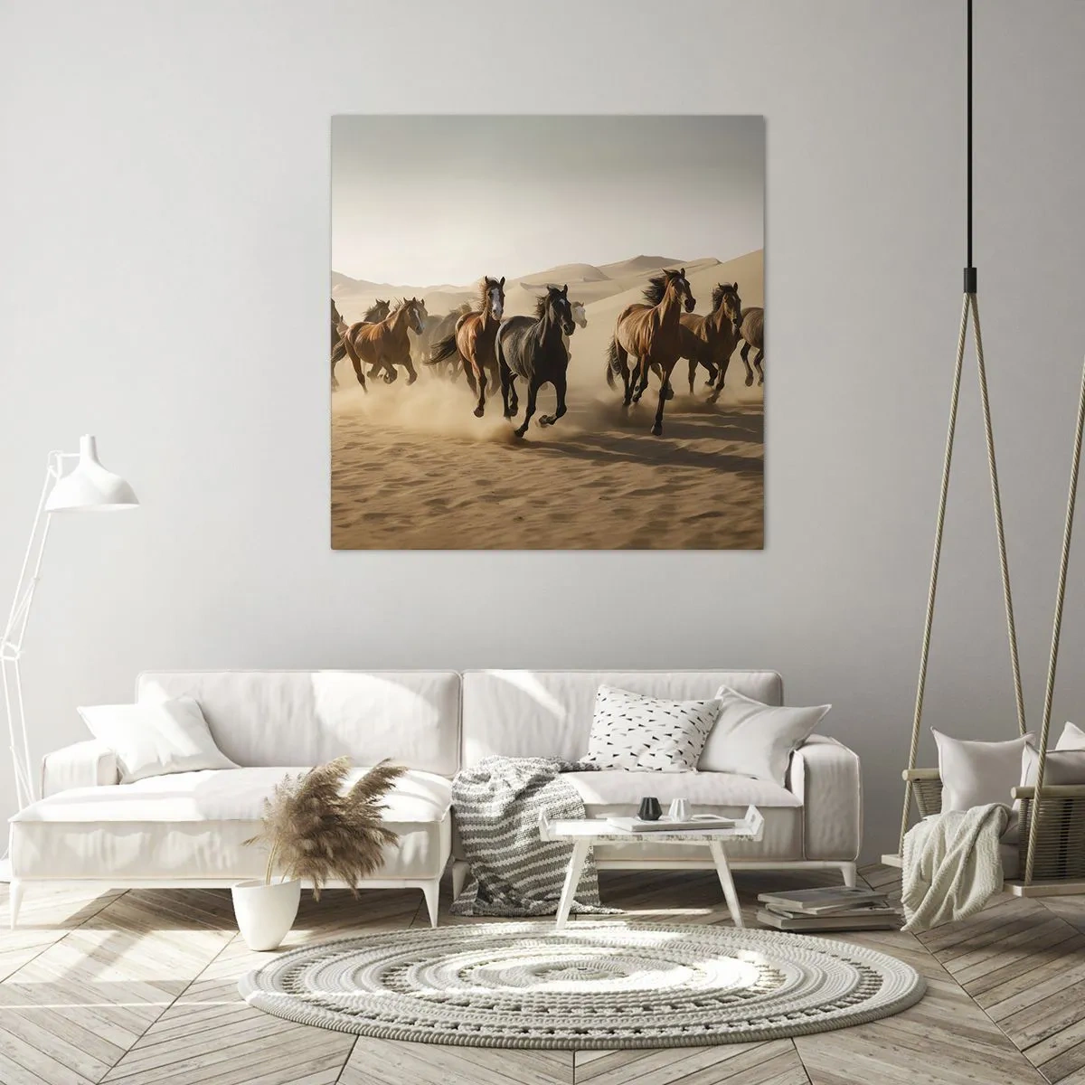 Canvas picture - Free as a Wind - 70x70 cm