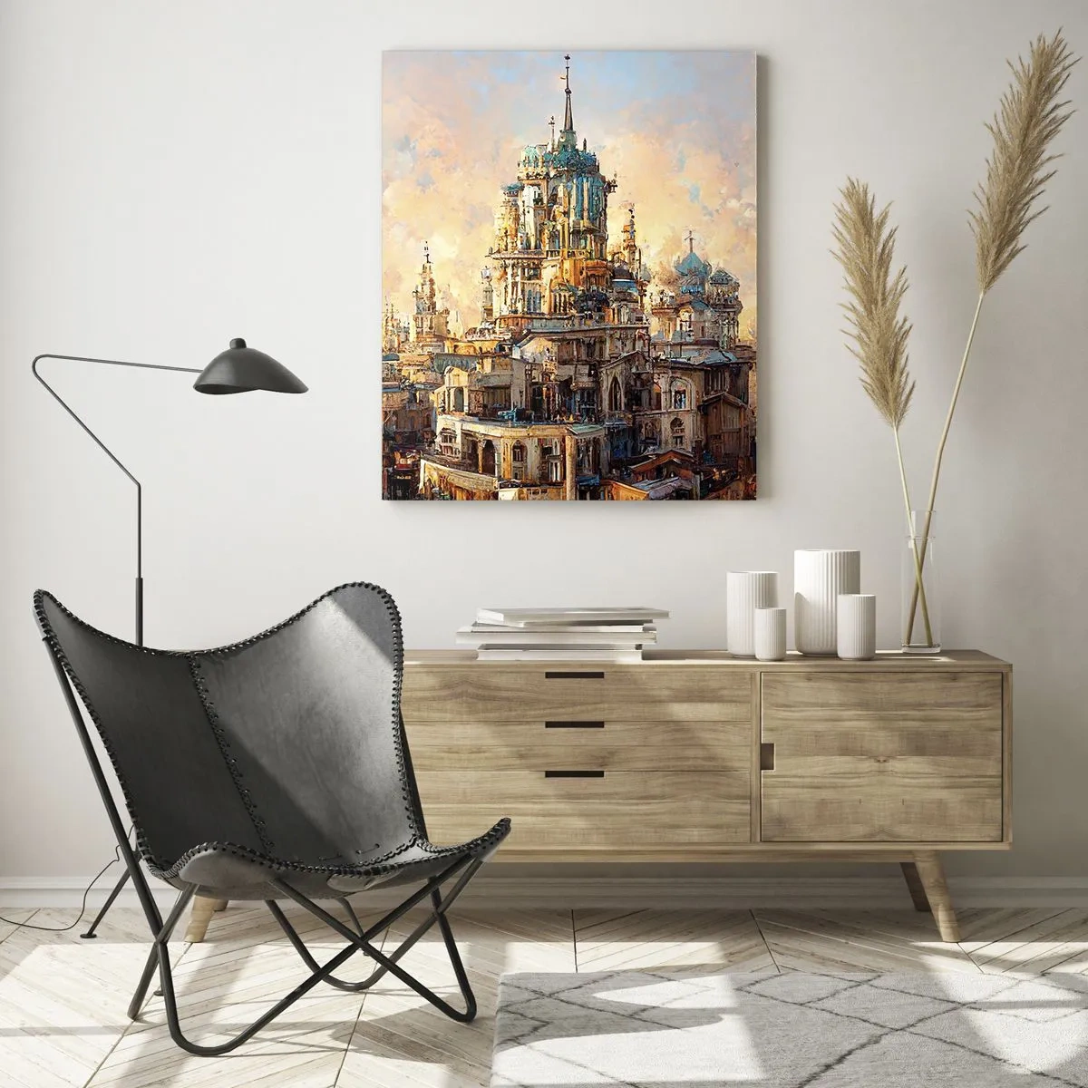 Glass picture - City of Cities - 50x70 cm