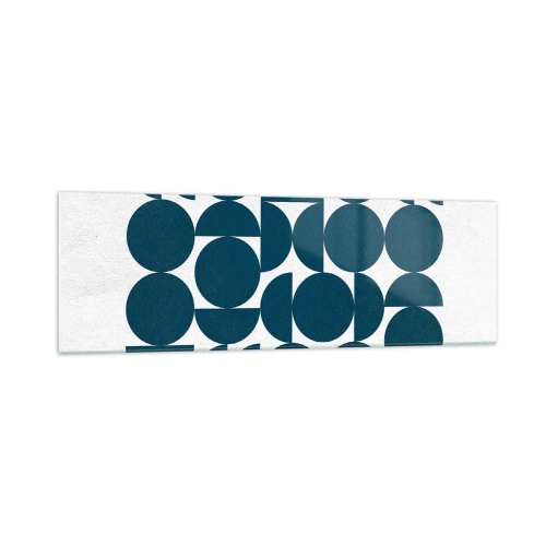 Glass picture - Circles and Semicircles - 160x50 cm