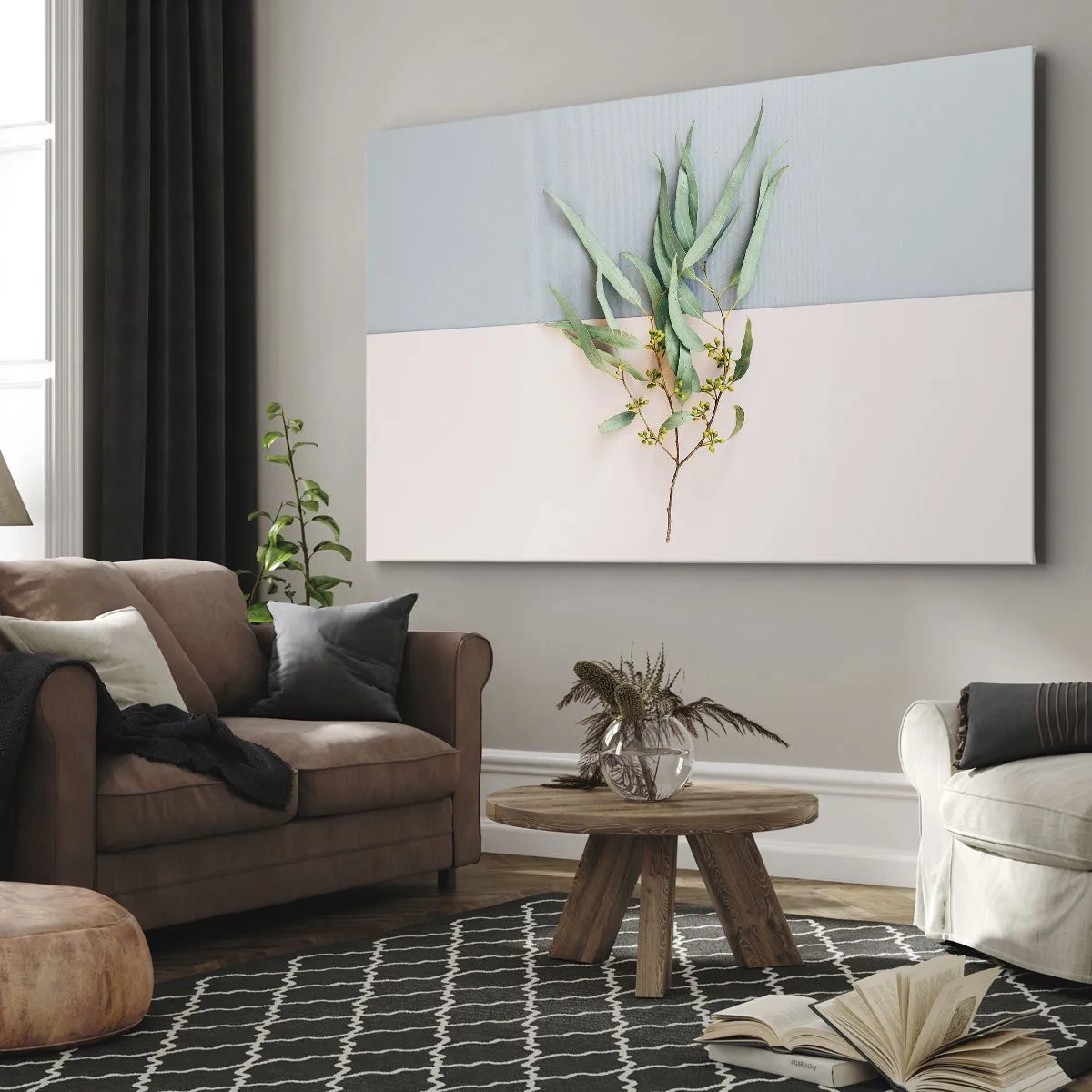 Canvas picture - Pastel Subtlety - 120x80 cm