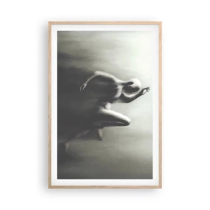 Poster in light oak frame - Unstoppable - 61x91 cm