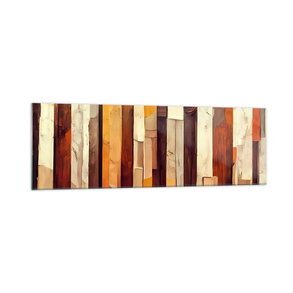 Glass picture - Anthem of Forest Birds - 160x50 cm