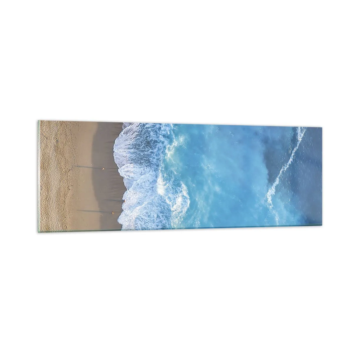 Glass picture - Power of the Blue - 90x30 cm