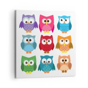 Canvas picture - It Can Be Fun to Differ - 50x50 cm