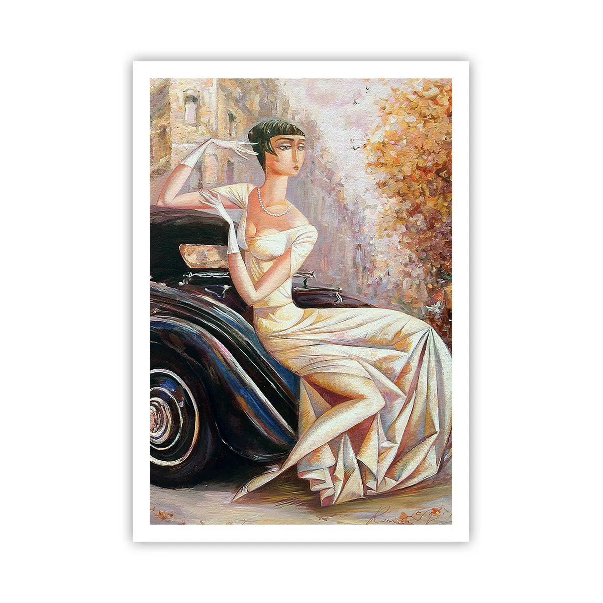 Poster - Elegance - Retro Style - 70x100 cm