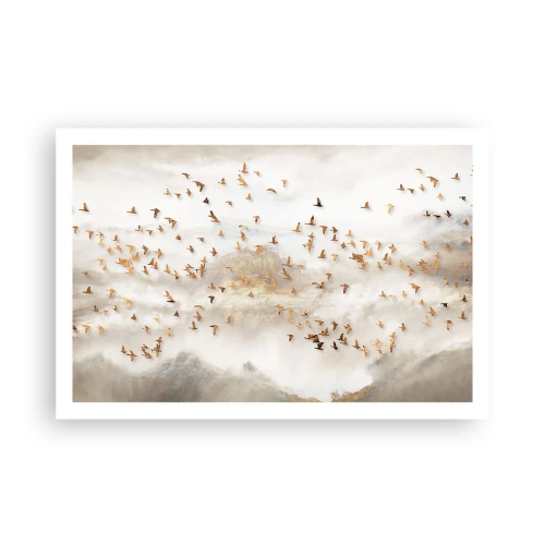 Poster - It Is Time - 91x61 cm