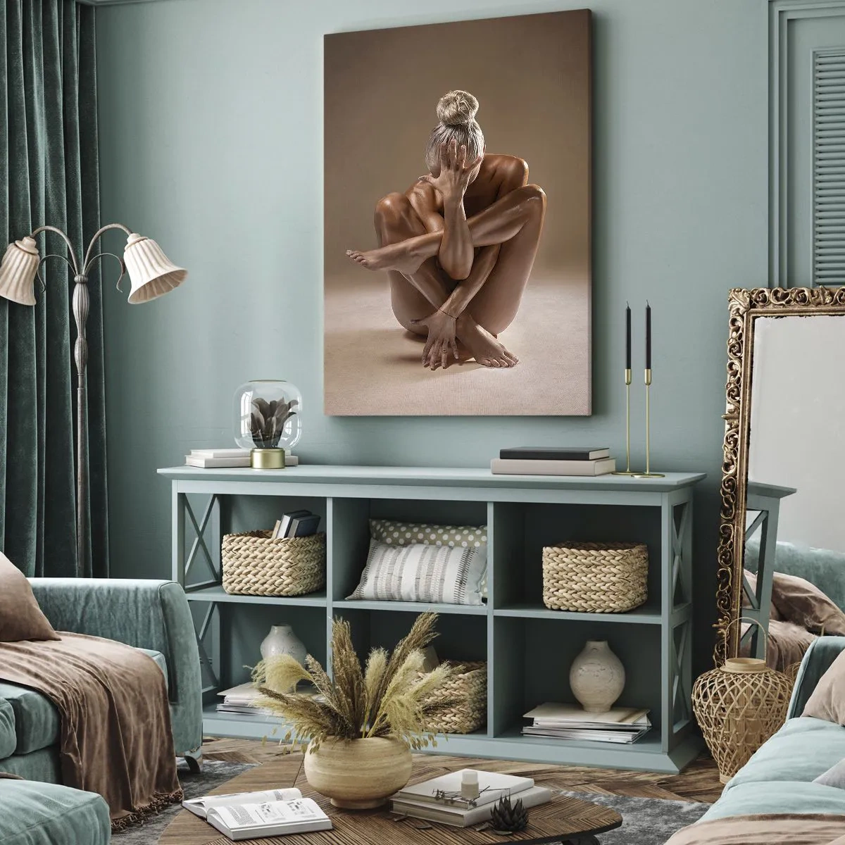 Canvas picture - Unity of Body and Spirit - 50x70 cm