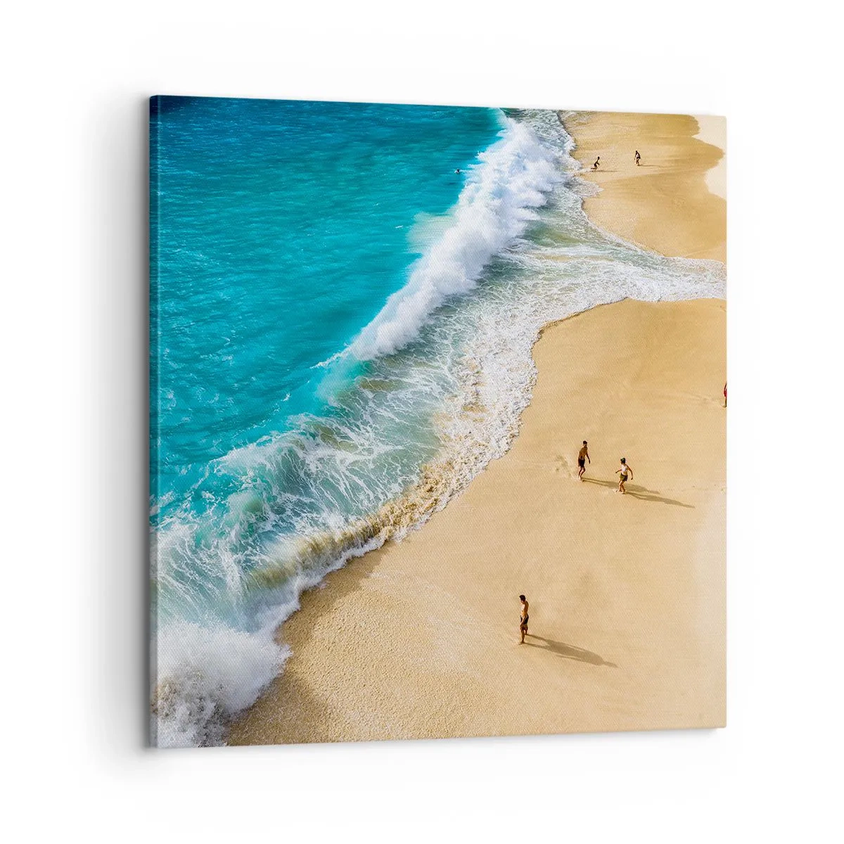 Canvas picture - And Next the Sun, Beach… - 60x60 cm