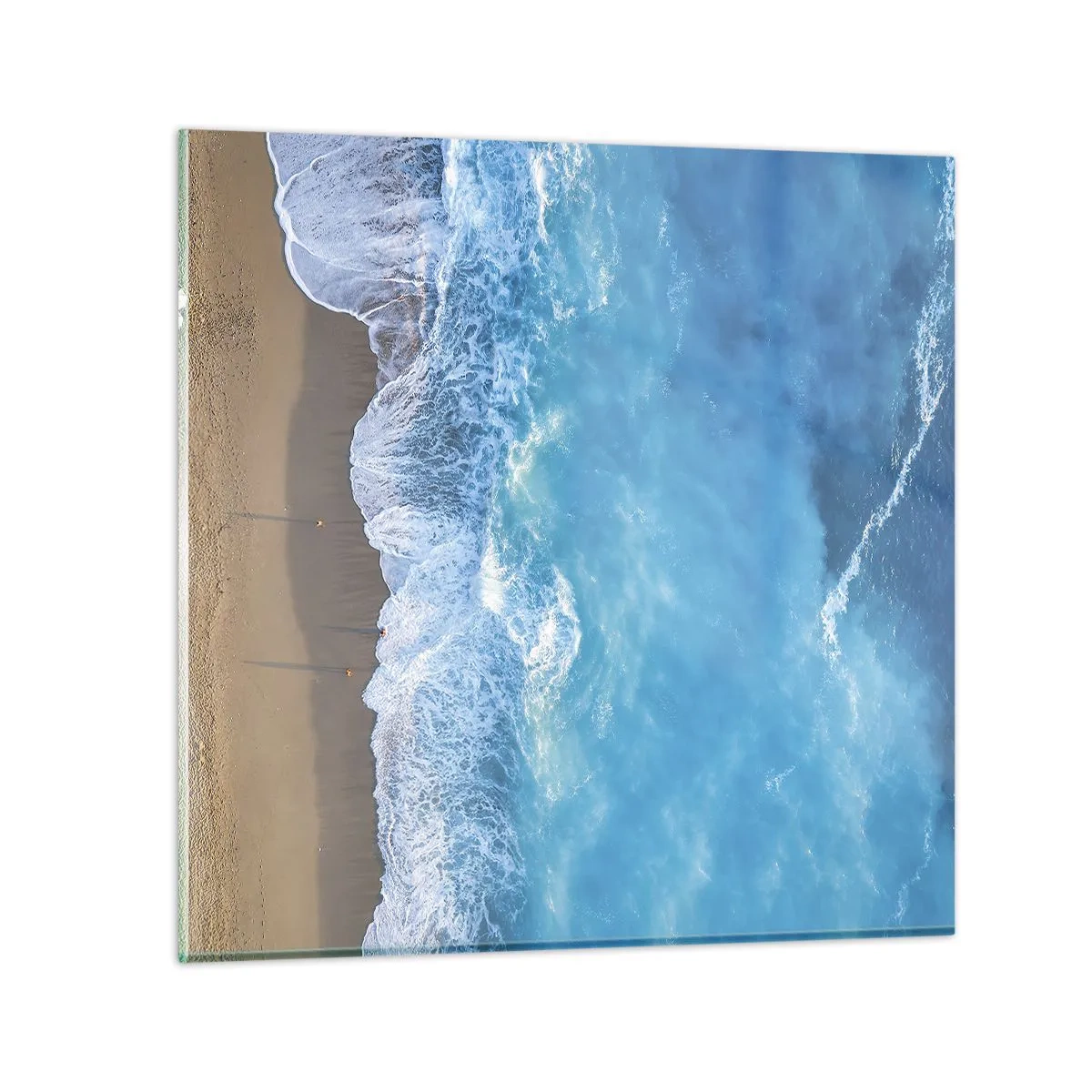 Glass picture - Power of the Blue - 50x50 cm