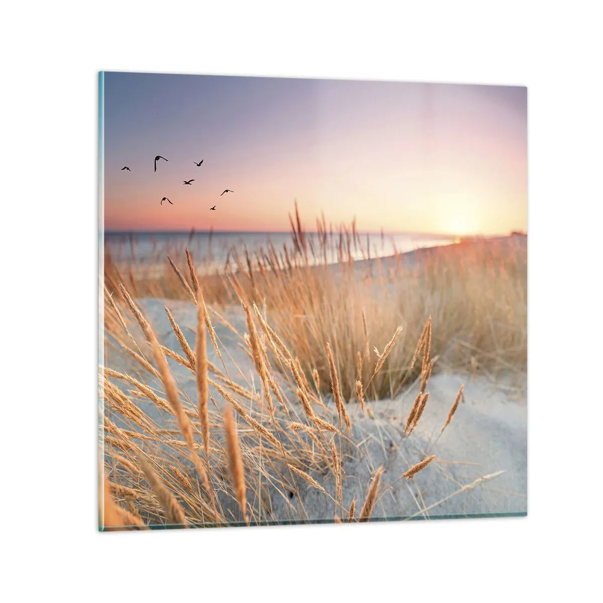 Glass picture - Baltic Lullaby - 40x40 cm