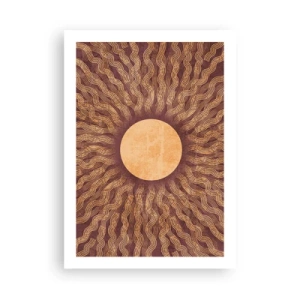 Poster - Sun Icon - 50x70 cm