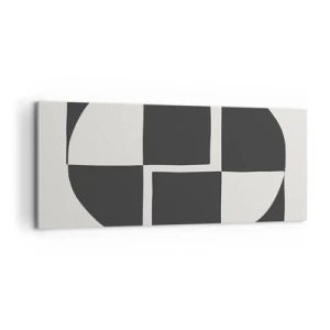 Canvas picture - Antithesis-Synthesis - 100x40 cm