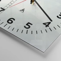 Clock face with numbers