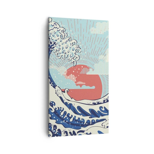 Canvas picture - From Japanese Inspirations - 45x80 cm