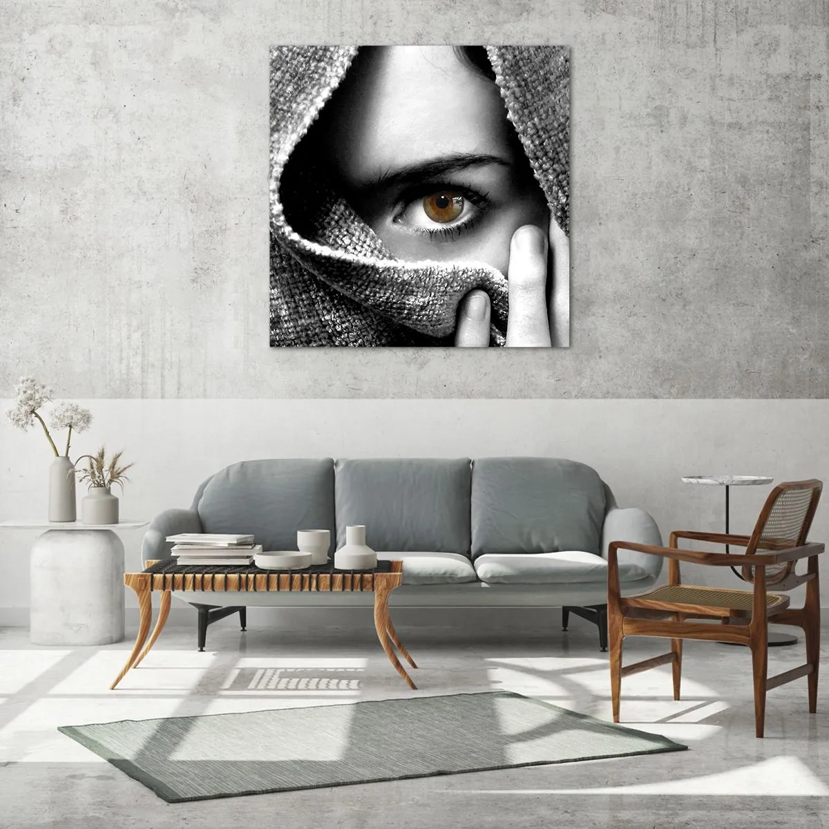 Glass picture - Know the Secret - 30x30 cm