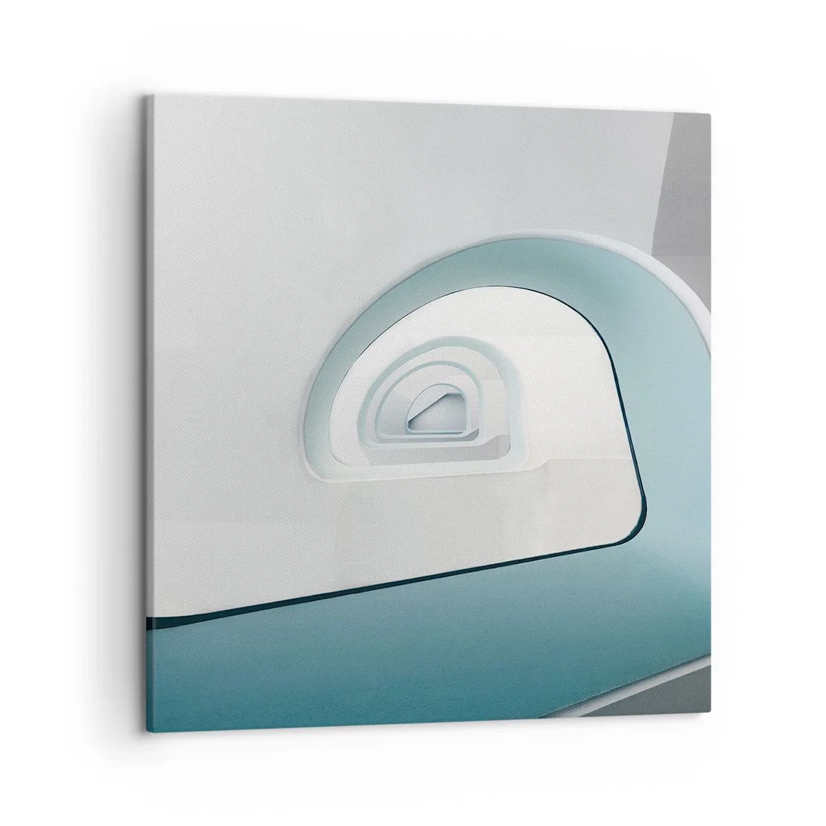 Canvas picture - To the Bottom of Blue - 50x50 cm