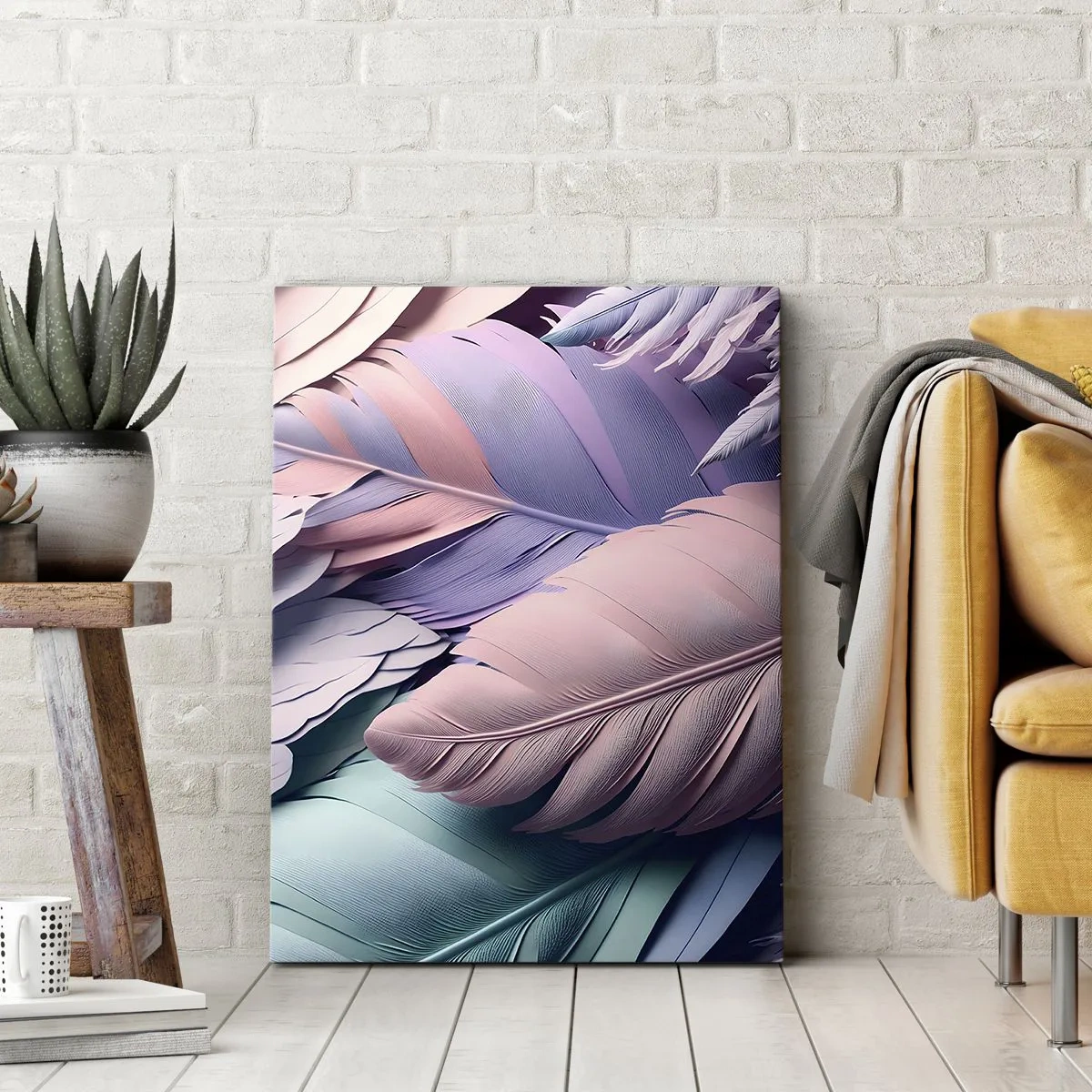 Canvas picture - Birdie Chic - 45x80 cm