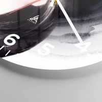 Clock face with numbers