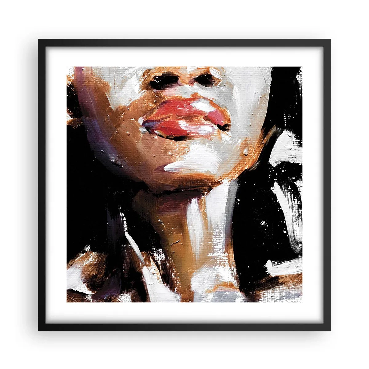 Poster in black frame - Pride without Prejudice - 50x50 cm