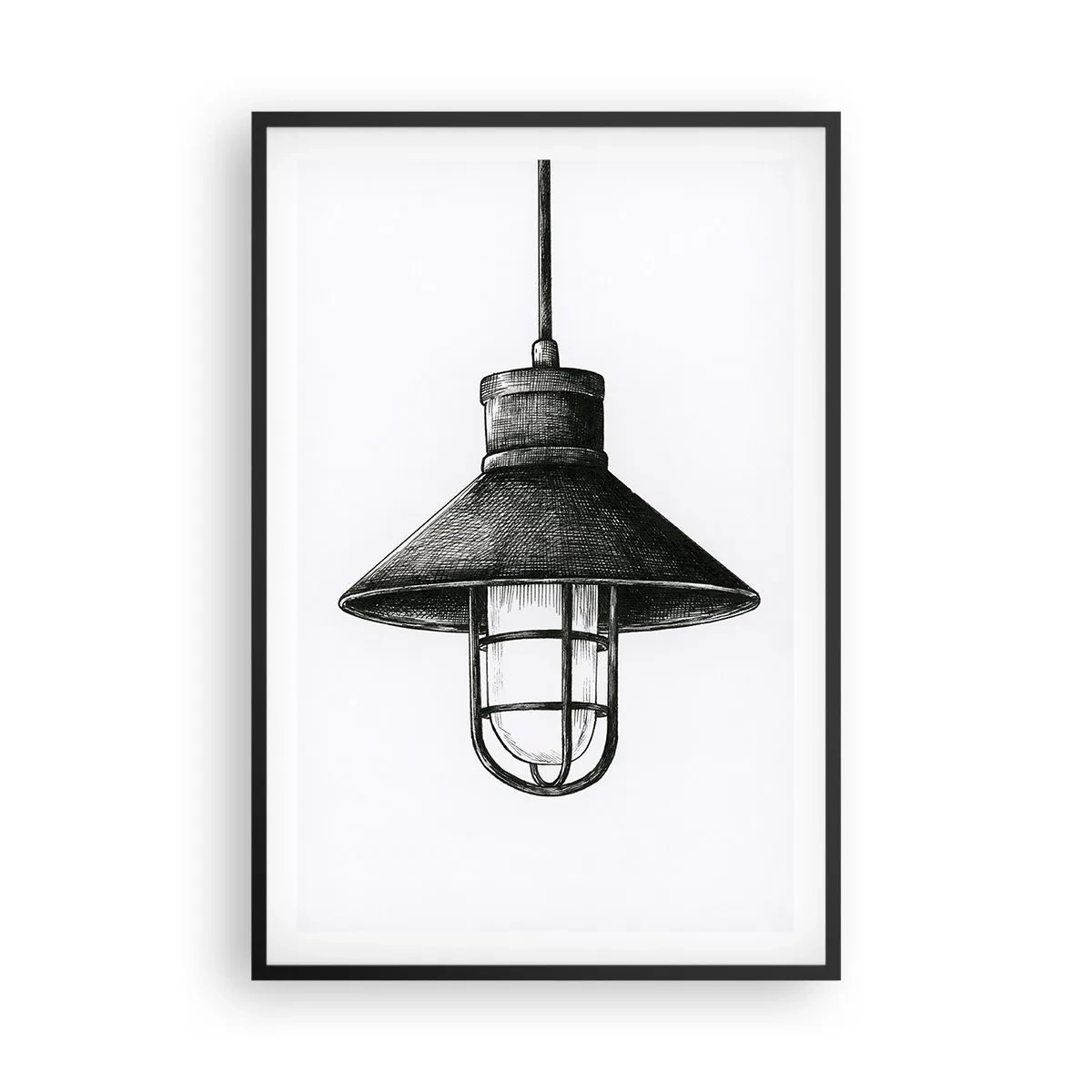 Poster in black frame - Like In the Old Days… - 61x91 cm