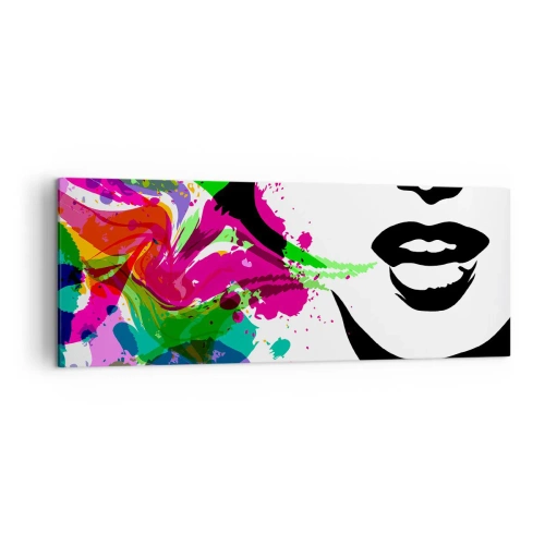 Canvas picture - Tale in Colours of a Rainbow - 140x50 cm