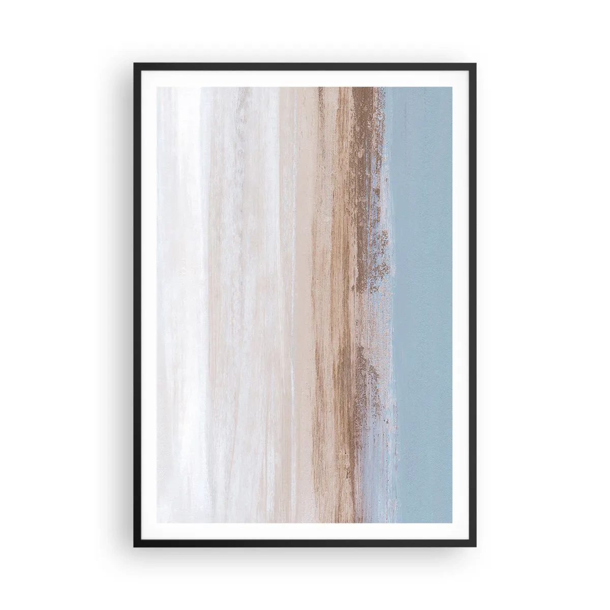 Poster in black frame - Ambiguous Landscape - 70x100 cm
