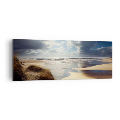 Canvas picture - Beach, Wild Beach - 140x50 cm