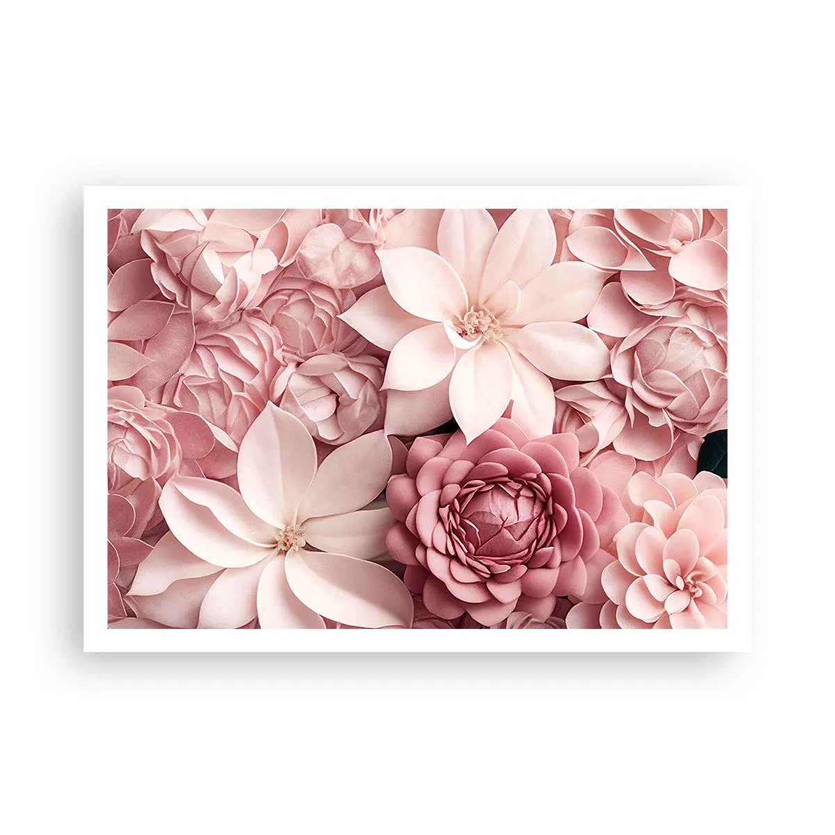 Poster - In Pink Petals - 100x70 cm