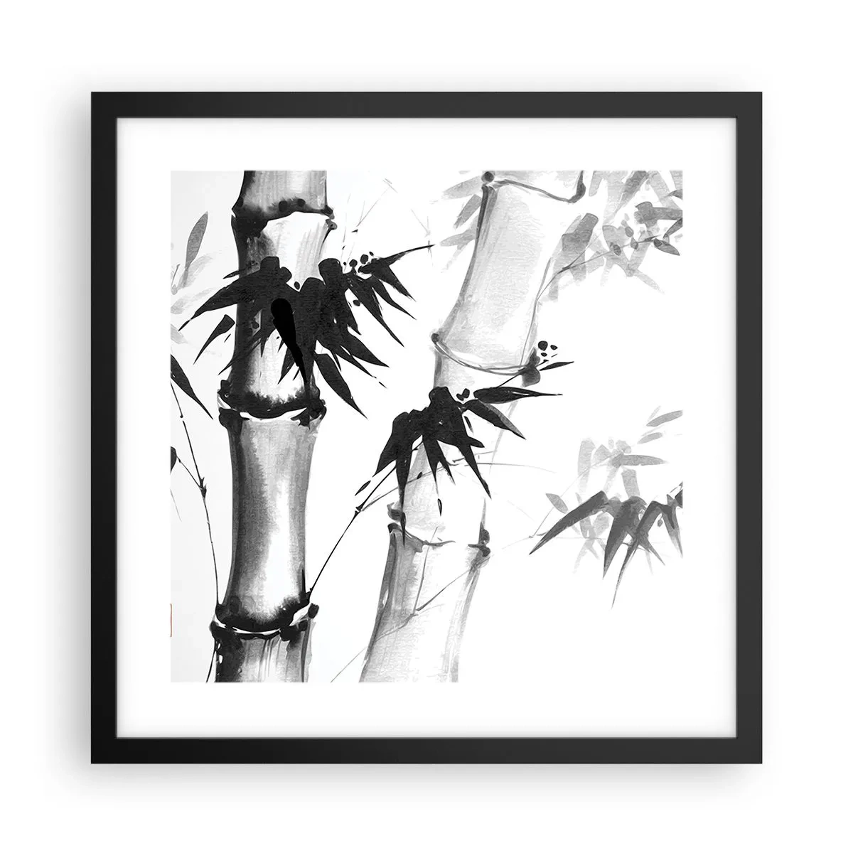 Poster in black frame - Close-up to the Orient - 40x40 cm