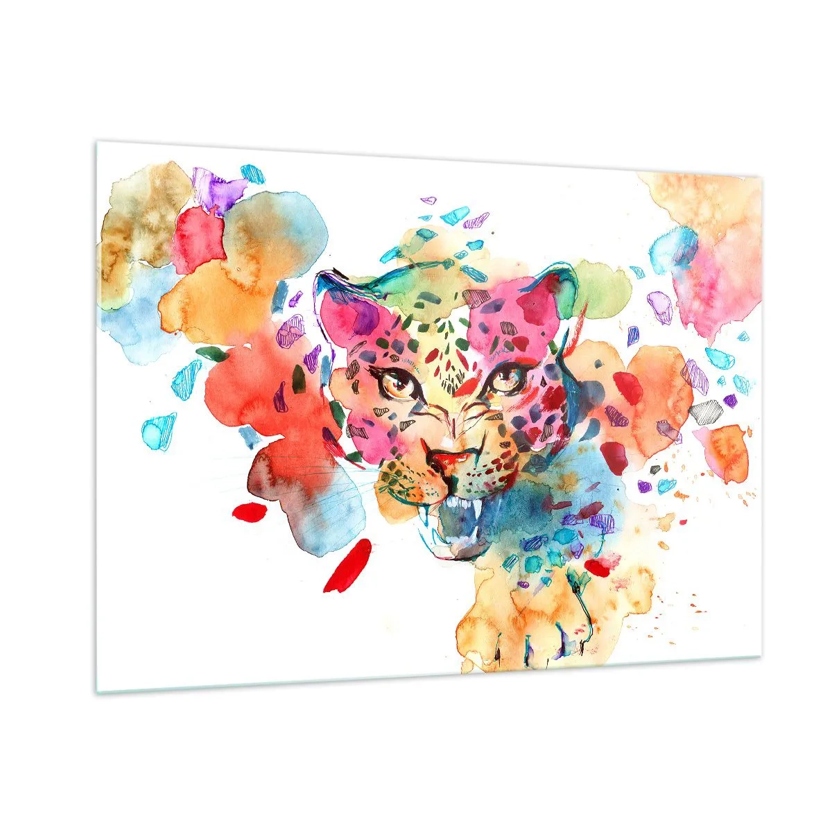 Glass picture - Beauty and the Beast - 100x70 cm
