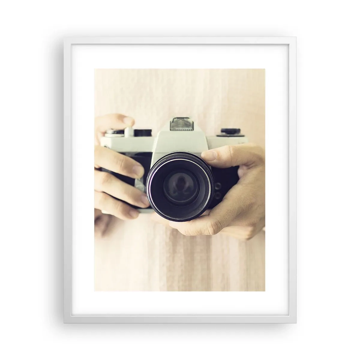 Poster in white frmae - To Know More… - 40x50 cm