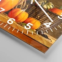 Clock face with numbers