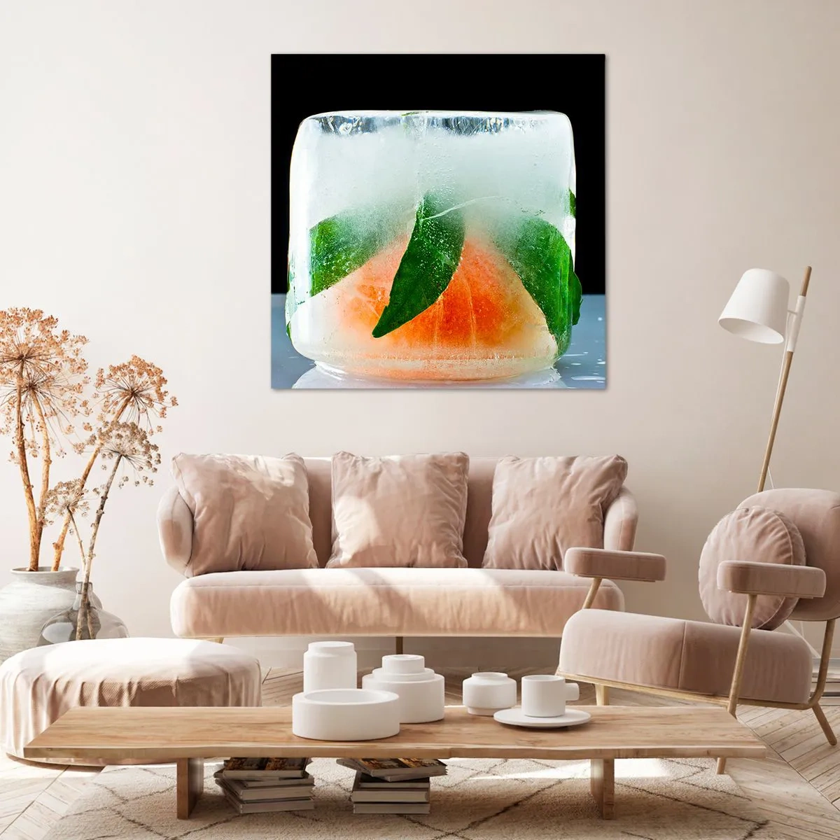 Canvas picture - Freshness and Coolness - 60x60 cm