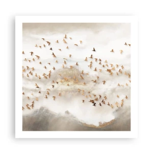 Poster - It Is Time - 60x60 cm
