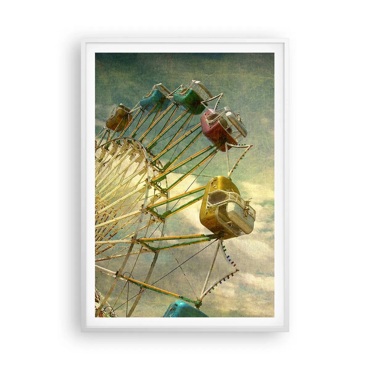 Poster in white frmae - There Will Be Fun… - 70x100 cm