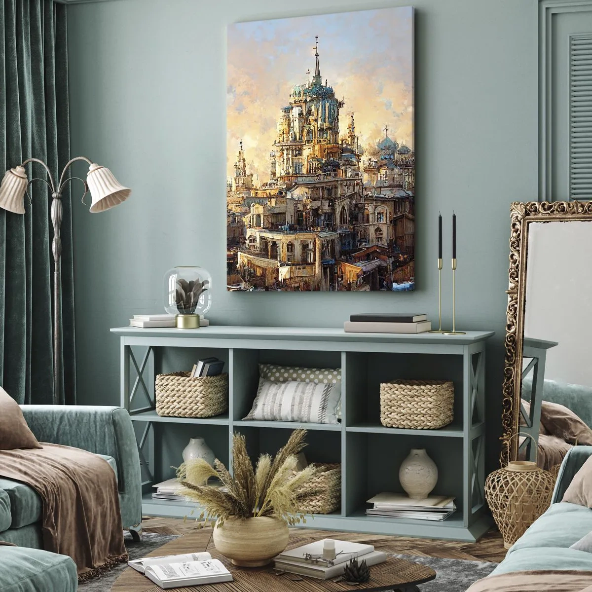 Canvas picture - City of Cities - 50x70 cm