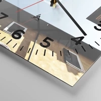 Clock face with numbers