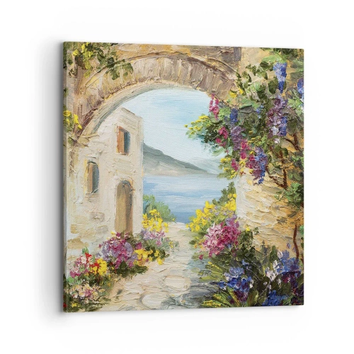 Canvas picture - Charm of a Sea Province - 70x70 cm