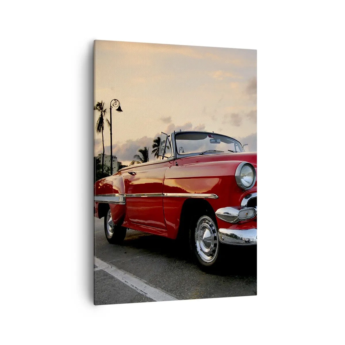 Canvas picture - Red Heat of the Tropics - 70x100 cm