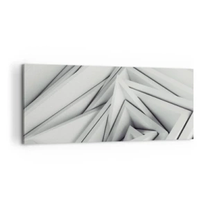 Canvas picture - Acute Angles Budding - 100x40 cm