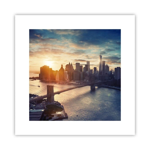 Poster - Monument to the Culture of the West - 30x30 cm