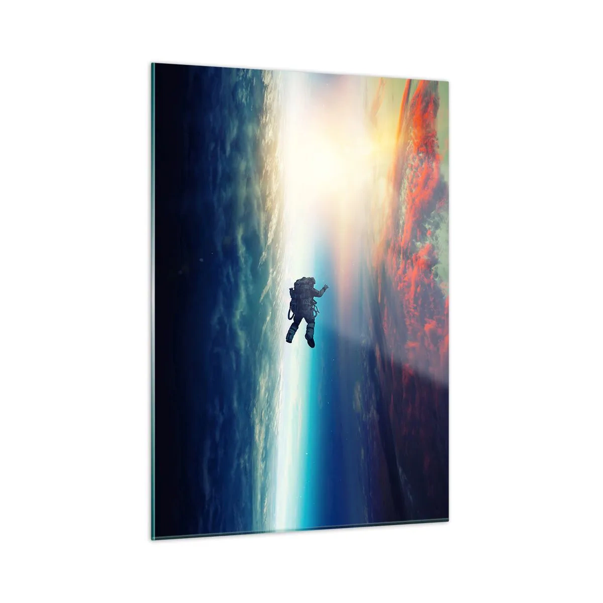 Glass picture - Confronting the Universe - 50x70 cm