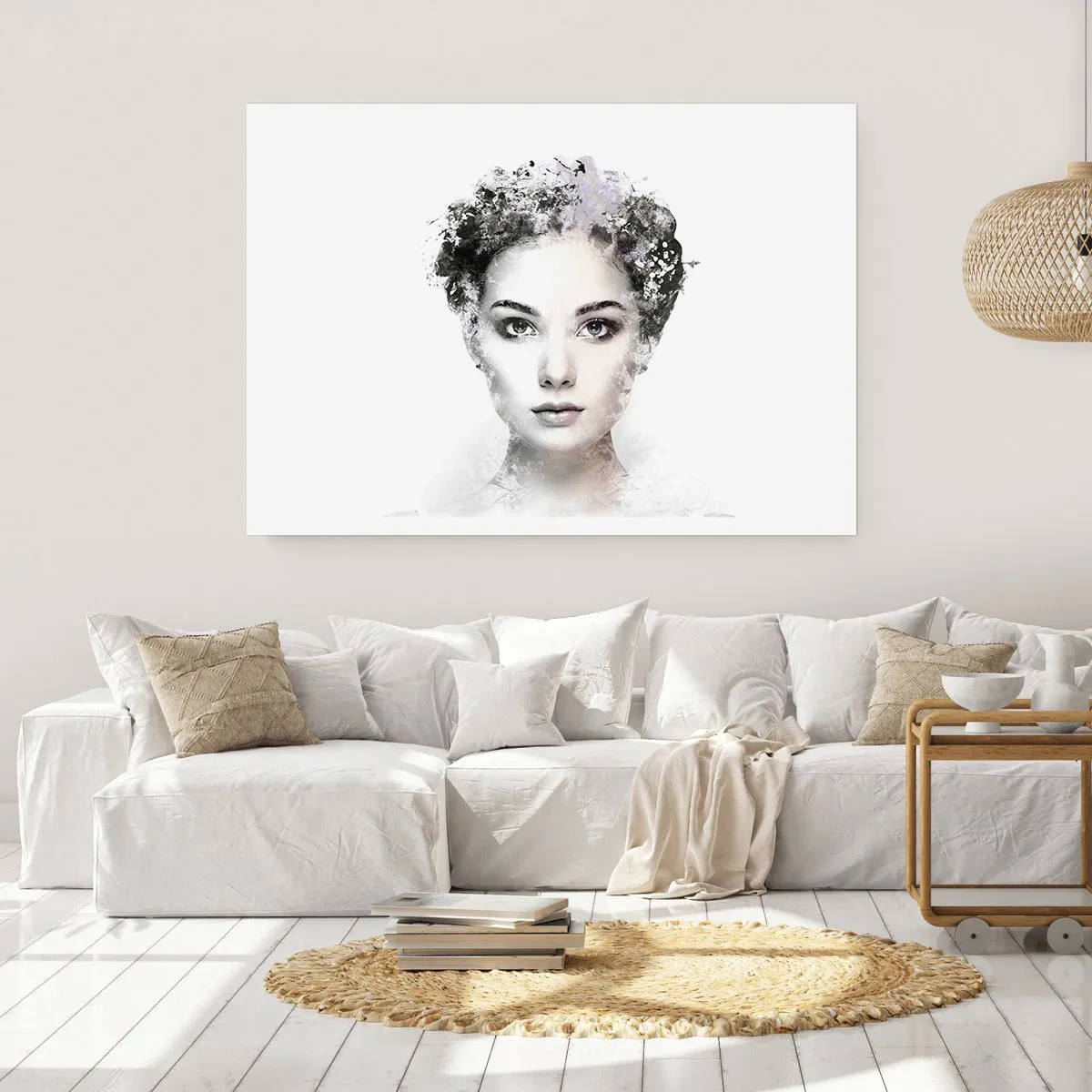 Poster - Extremely Stylish Portrait - 50x40 cm