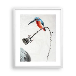 Poster in white frmae - Life of a Meadow - 40x50 cm