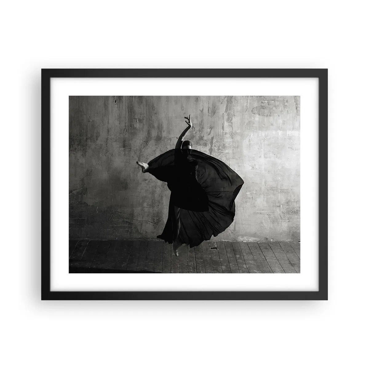 Poster in black frame - Full of Passion - 50x40 cm