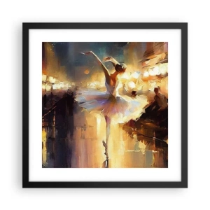 Poster in black frame - Miracle on the Street - 40x40 cm