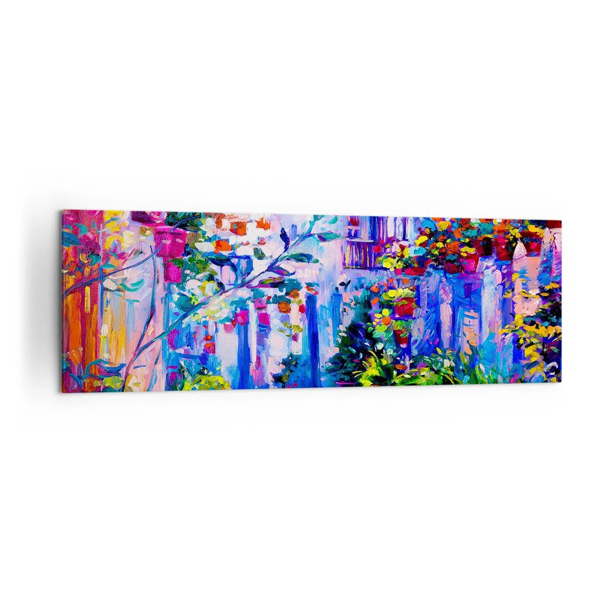 Canvas picture - Impression - Italian Alley - 160x50 cm